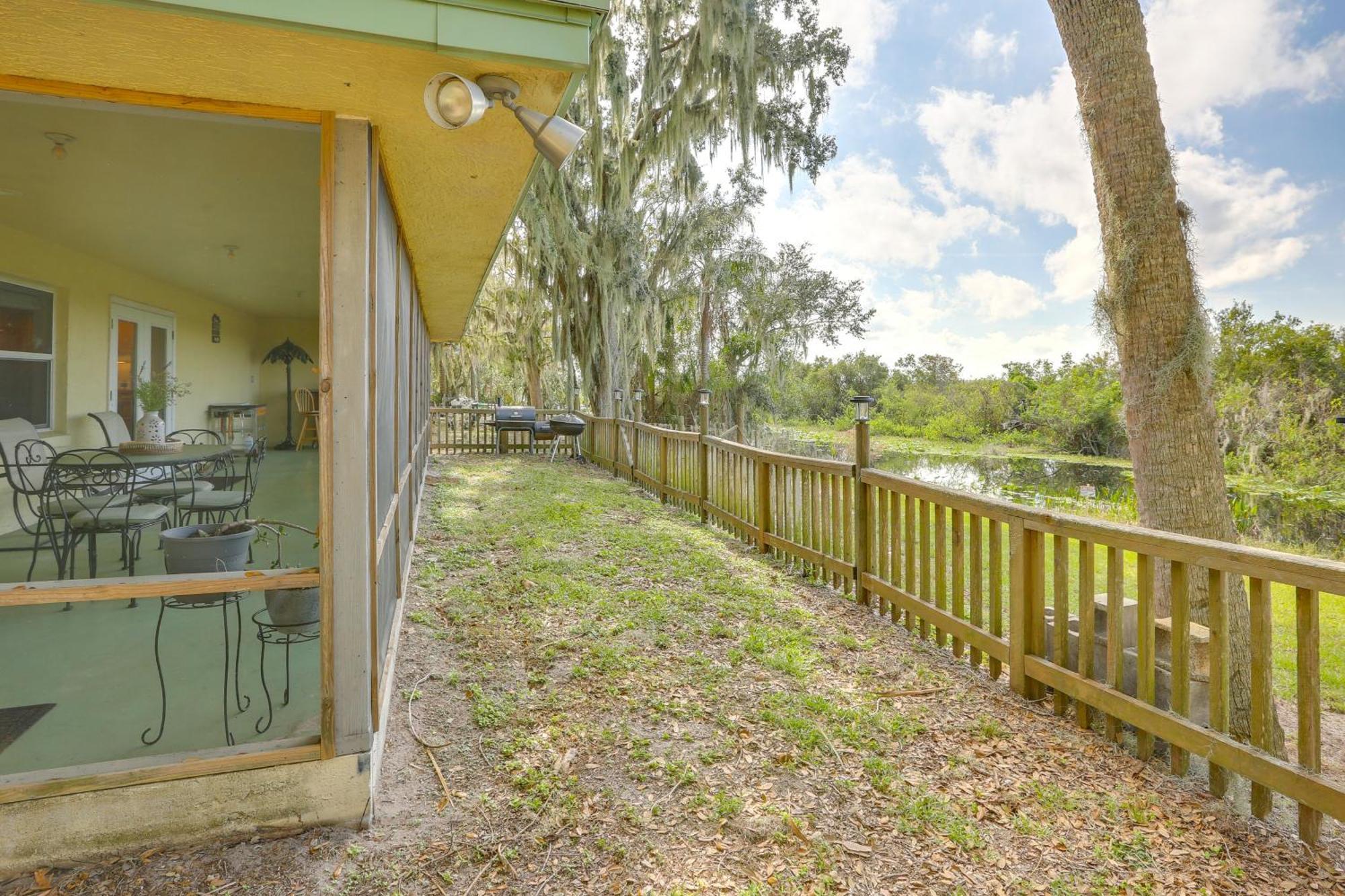 Lush Lorida Home On Lake Istokpoga Sebring Εξωτερικό φωτογραφία
